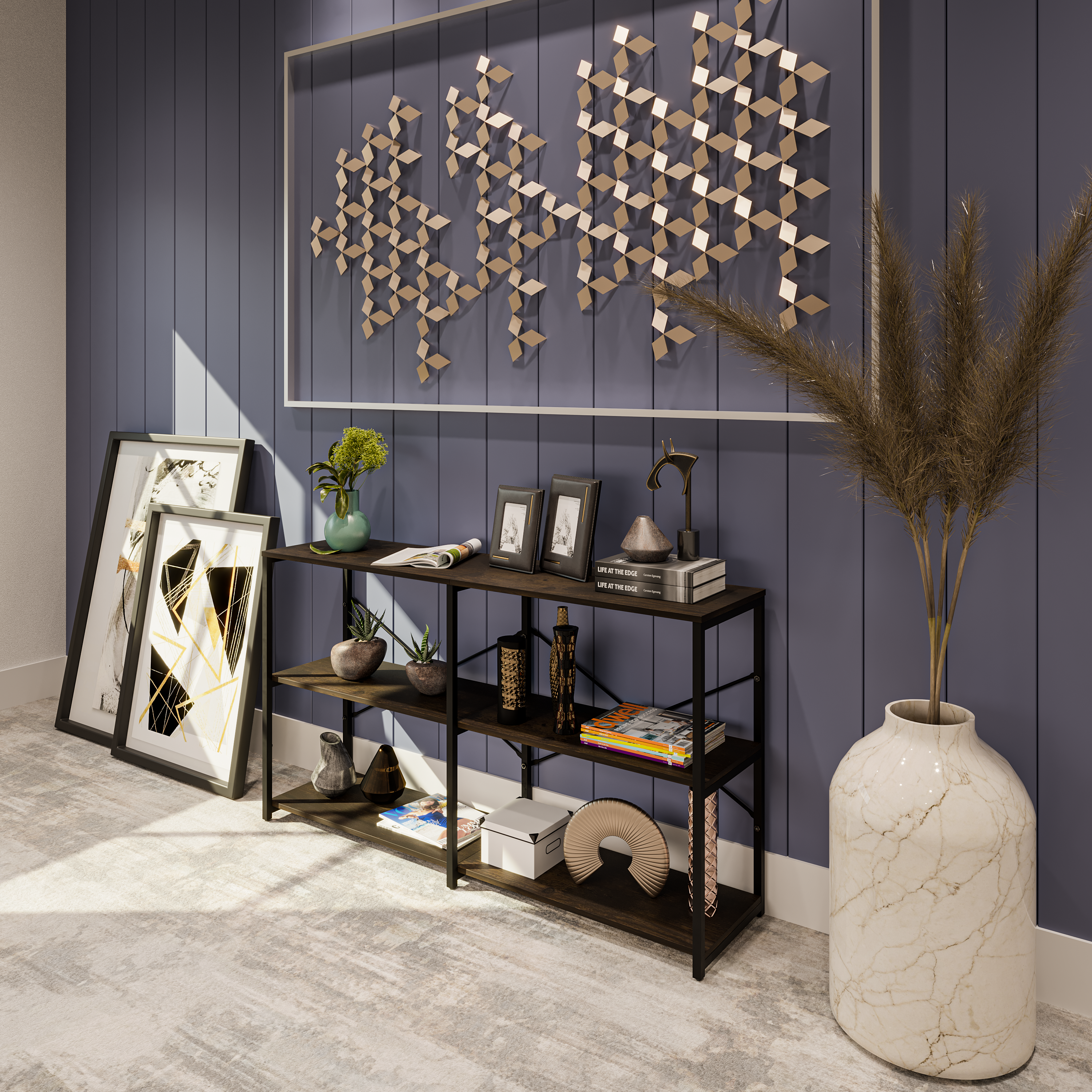 Mubson Credenza para Sala o Recamara. Bufetera Urza. Mesa Sala