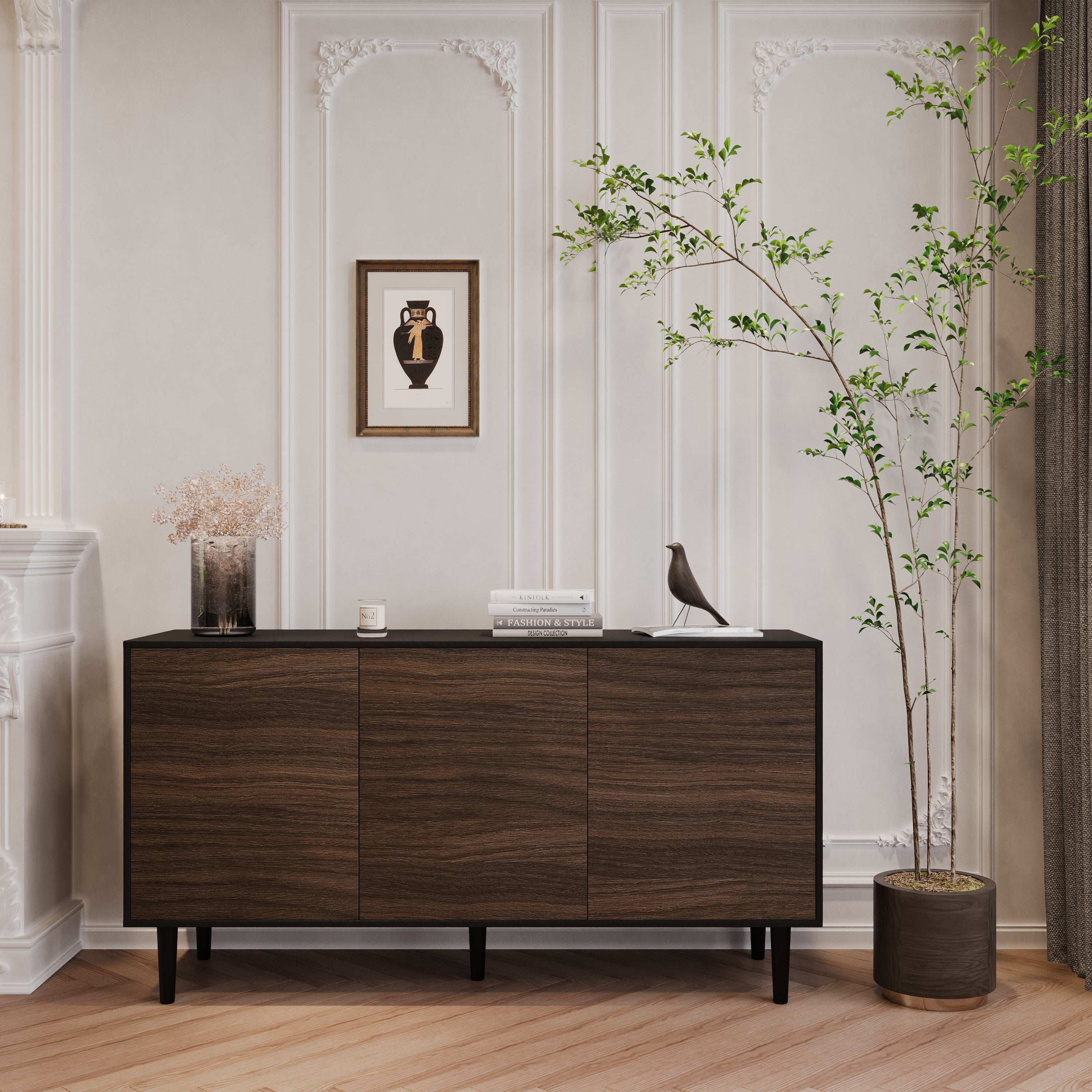 Mubson Credenza bufetera con puertas Gleza