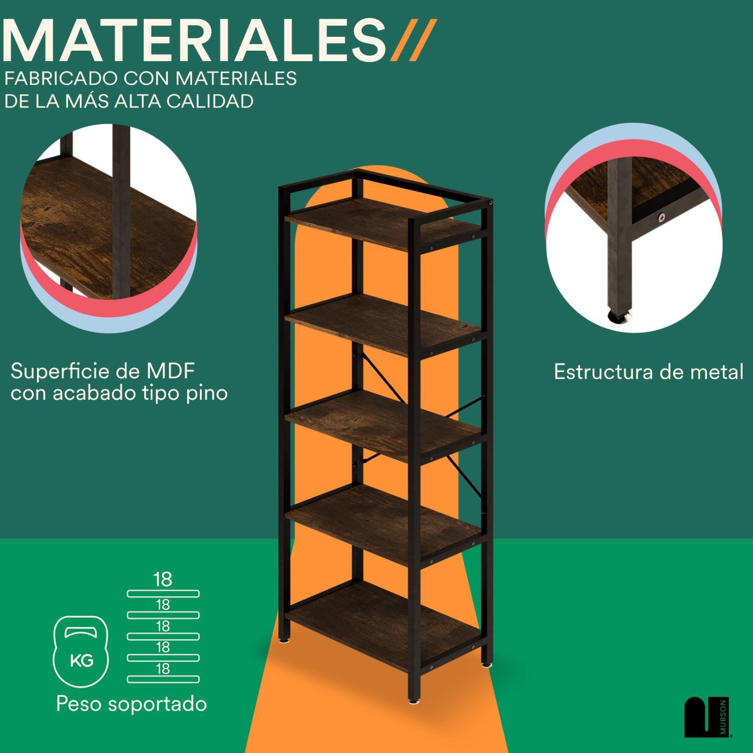Escritorio en L + Librero Zilo (Set Up para Estudiantes)