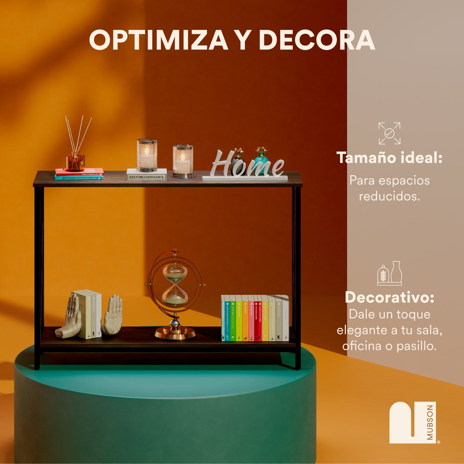 Credenza Recibidor para Sala, Recamara o Pasillo. Bufetera Galeon