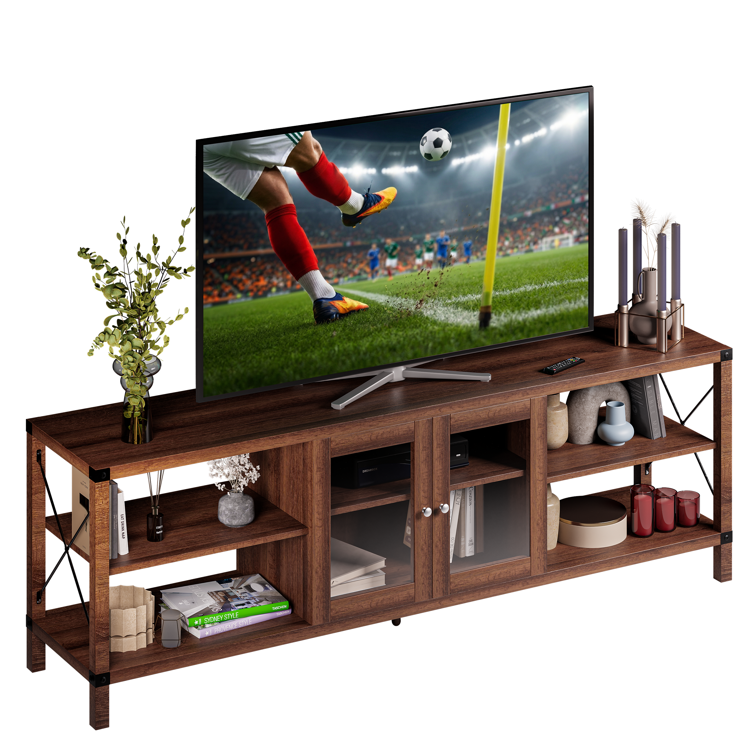 Mesa para TV de 50 a 75 pulgadas 180x40cm Bari