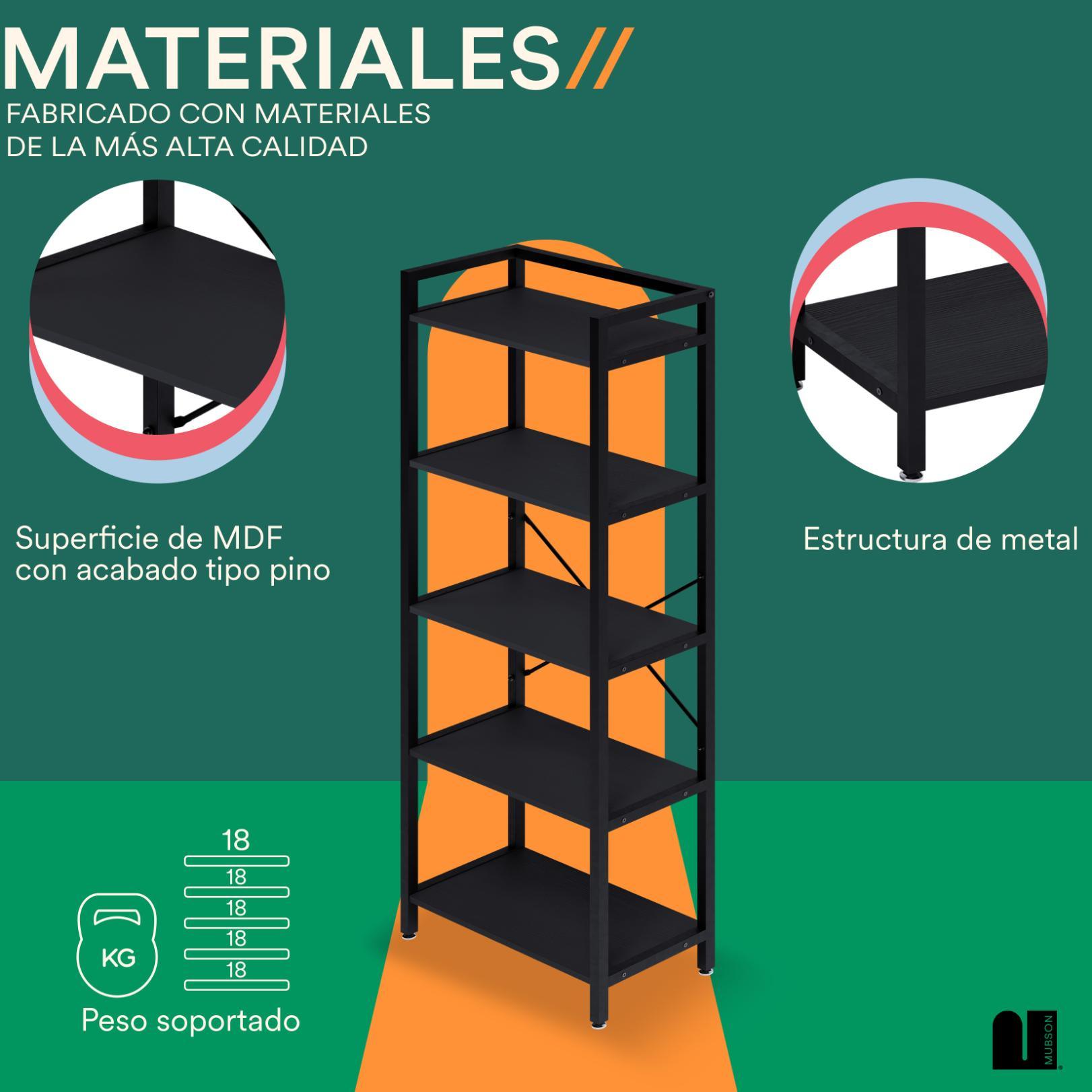 Escritorio en L + Librero Zilo (Set Up para Estudiantes)
