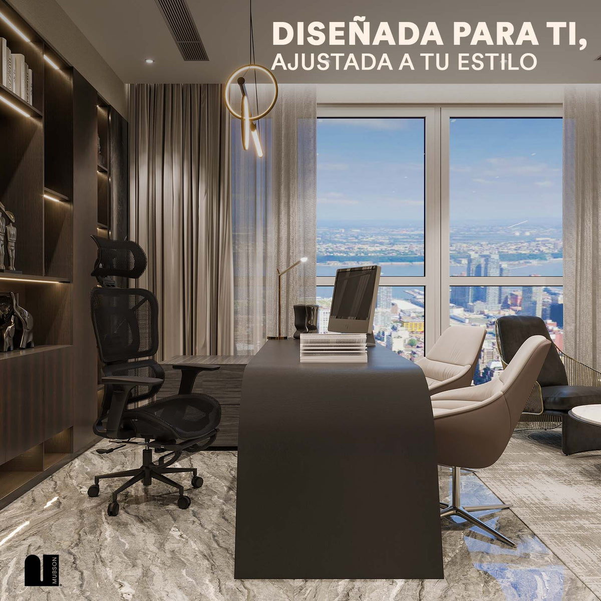 Silla de Oficina Ergonomica Premium Astra